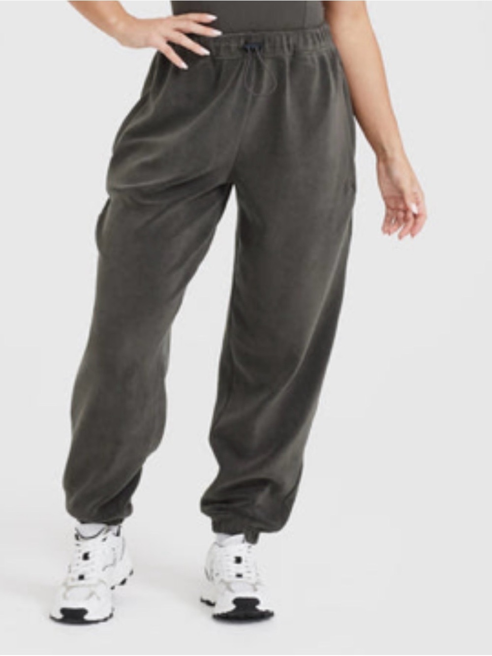 Oner Active Brown Fleece Track Joggers